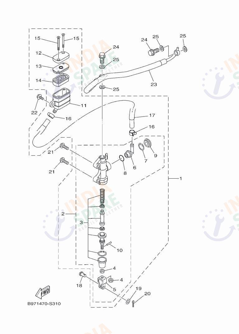 REAR MASTER CYLINDER